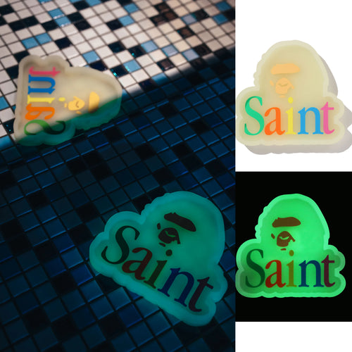 A BATHING APE BAPE x SAINT MXXXXXX GLOW IN THE DARK TRAY - happyjagabee store