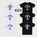 A BATHING APE BAPE KIDS ABC CAMO COLLEGE TEE