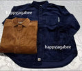 A BATHING APE CORDUROY L/S SHIRT