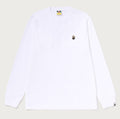 A BATHING APE 1ST CAMO ONE POINT LS TEE