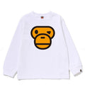 A BATHING APE BAPE KIDS WINKING MILO FACE LS TEE - happyjagabee store