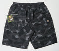 A BATHING APE COLOR CAMO APE HEAD ONE POINT BEACH SHORTS
