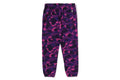 A BATHING APE COLOR CAMO SWEAT PANTS
