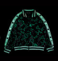 A BATHING APE BAPE x 88RISING GLOW IN THE DARK CAMO TRACK JACKET