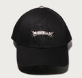 A BATHING APE BAPE BLACK WASHED GOTHIC CAP