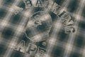 A BATHING APE OMNRE CHECK COLLEGE RELAXED FIT SHIRT