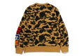A BATHING APE 1ST CAMO SHARK CREWNECK SWEAT