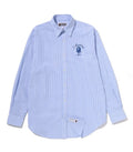 A BATHING APE Ladies' COLLEGE STRIPE SHIRT