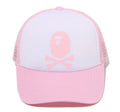 A BATHING APE APE CROSSBONE MESH CAP