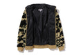 A BATHING APE 1ST CAMO 2ND SHARK BOA HOODIE JACKET
