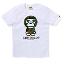 A BATHING APE Ladies' 1ST CAMO STA EYE BABY MILO TEE - happyjagabee store