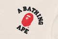 A BATHING APE Ladies' COLLEGE CROPPED TEE - happyjagabee store