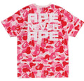 A BATHING APE ABC CAMO ASNKA TEE