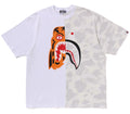 A BATHING APE CITY CAMO TIGER SHARK RELAXED FIT TEE