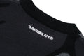 A BATHING APE MEGA ABC CAMO KNIT CREWNECK SWEATSHIRT