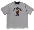 A BATHING APE COLOR CAMO REVERSIBLE TEE