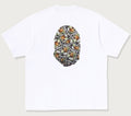 A BATHING APE BAPE TRADING CARD RELAXED FIT TEE