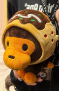 A BATHING APE BABY MILO STORE BABY MILO PLUSH DOLL CROSS BAG TAKOYAKI