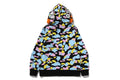 A BATHING APE NEW MULTI CAMO BABY MILO REGULAR FIT FULL ZIP HOODIE - happyjagabee store