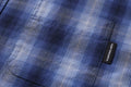 A BATHING APE OMNRE CHECK COLLEGE RELAXED FIT SHIRT