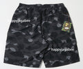 A BATHING APE COLOR CAMO APE HEAD ONE POINT BEACH SHORTS