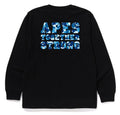 A BATHING APE ABC CAMO COLLEGE ATS L/S TEE