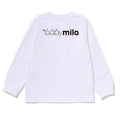 A BATHING APE BAPE KIDS WINKING MILO FACE LS TEE - happyjagabee store