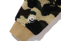 A BATHING APE 1ST CAMO 2ND SHARK BOA HOODIE JACKET