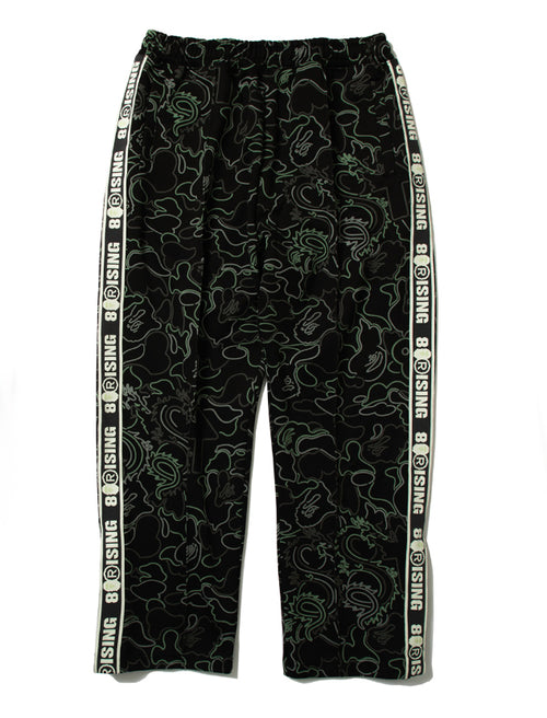 A BATHING APE BAPE x 88RISING GLOW IN THE DARK CAMO TRACK PANTS