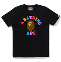 A BATHING APE Ladies' COLORS COLLEGE TEE