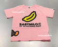 A BATHING APE BAPE KIDS SLEEPING BABY MILO BANANA TEE