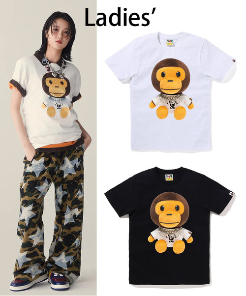 A BATHING APE Ladies' MILO BLING PHOTO TEE