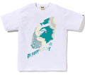 A BATHING APE TIE DYE TWIST BY BATHING APE TEE