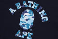 A BATHING APE ABC CAMO COLLEGE PULLOVER HOODIE