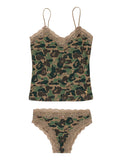A BATHING APE Ladies' BAPE X MOUSSY CAMO UNDERWEAR