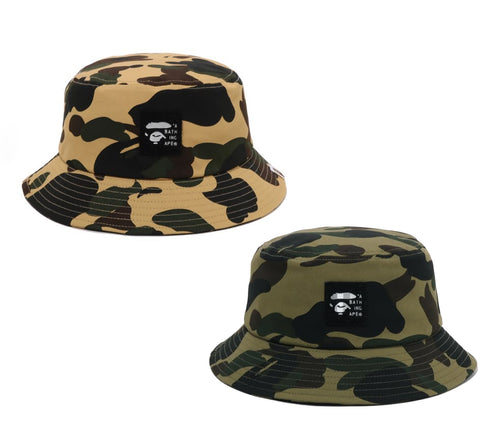 A BATHING APE 1ST CAMO BUCKET HAT