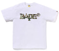 A BATHING APE HYBRID CAMO MIXED BAPE LOGO TEE