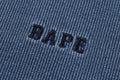 A BATHING APE Ladies' BAPE INDIGO RIB TEE