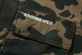 A BATHING APE 1ST CAMO HEAVY WASHED MULTI POCKET CARGO L/S SHIRT