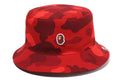 A BATHING APE COLOR CAMO BUCKET HAT