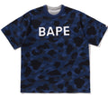 A BATHING APE COLOR CAMO REVERSIBLE TEE