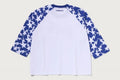 A BATHING APE STA PATTERN BAPE STA RAGLAN CROPPED FIT L/S TEE
