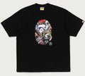 A BATHING APE BAPE TRADING CARD RELAXED FIT TEE