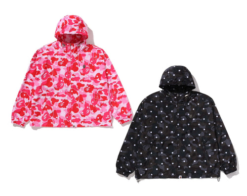 A BATHING APE ABC DOT HOODED JACKET