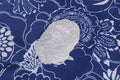 A BATHING APE JAPANESE INDIGO ART CAMO OPEN COLLAR SS SHIRT