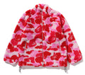 A BATHING APE ABC CAMO METAL ONE POINT BOA JACKET