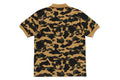 A BATHING APE 1ST CAMO ONE POINT REGULAR FIT POLO SHIRT