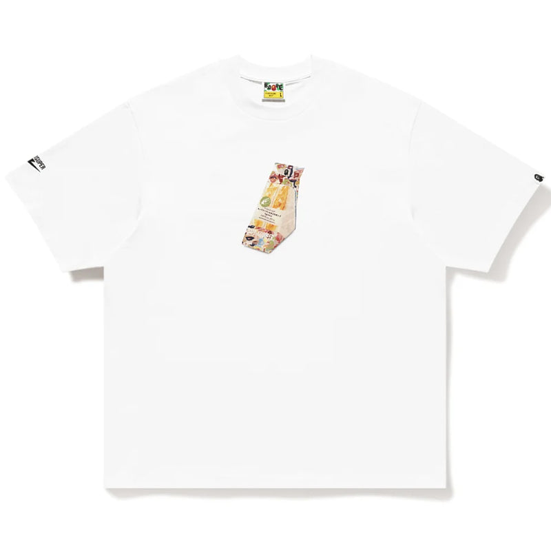 A BATHING APE BAPE x KIDSUPER EGG SANDWICH TEE