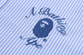 A BATHING APE Ladies' COLLEGE STRIPE SHIRT