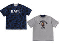A BATHING APE COLOR CAMO REVERSIBLE TEE